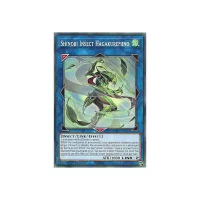 Shinobi Insect Hagakuremino MP22-EN183 : YuGiOh Common Card : 1st Edition • £0.99