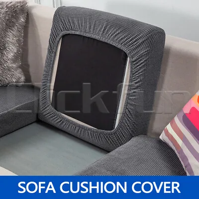 Sofa Cushion Cover 1 2 3 4 Seater Stretch Lounge Slipcover Protector Couch Cover • $7.99