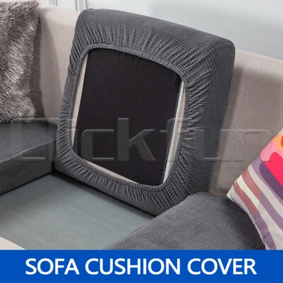 Sofa Cushion Cover 1 2 3 4 Seater Stretch Lounge Slipcover Protector Couch Cover • $8.99