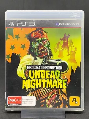 Red Dead Redemption Undead Nightmare PS3 PlayStation 3 Sony PAL Complete #2 • $11