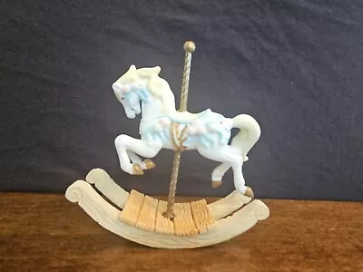 $9.99 • Buy Carousel  Horse Figurine Rocking  Carnival Vintage Merry-go-round  Collectible.
