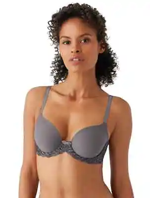 WACOAL 853117 LA FEMME Underwire T-Shirt Bra ~ SHARK GREY ~ 36G ~ NWT MSRP $65 • $34