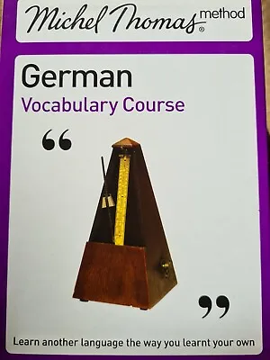 Michel Thomas German Vocabulary Course Pre-owned Very Good Condition  • £90