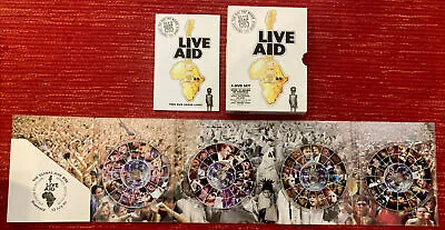 £54.95 • Buy Live Aid DVD 1985 Wembley Stadium Bob Geldof Queen U2 4 Discs Regions 23456 RARE