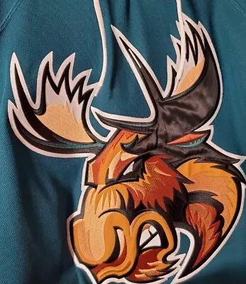 AHL NHL MANITOBA MOOSE REEBOK JERSEY ADULT Medium  • $310