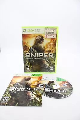 Xbox 360 Sniper Ghost Warrior Complete CIB Tested Resurfaced With Manual • $6.50