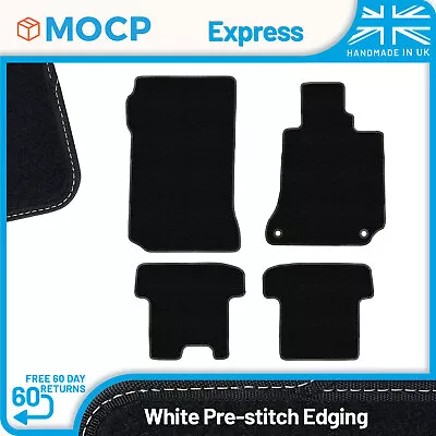 Express With White Pre-Stitch Trim Car Mats To Fit Mercedes C-Class C204 Coup... • $29.12