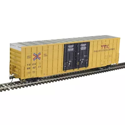 HO Scale - ATLAS 20 005 915 TTX - RAILBOX 60' Gunderson DD High Cube Box Car • $56.39