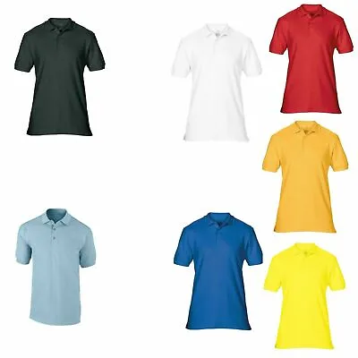 £5.99 • Buy Mens Womens Kids Girls Plain Short Sleeve 220 GSM Golf Polo T Shirts All Colours