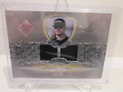 Paul Menard 2013 Press Pass Total Memorabilia Firesuit/Sheet Metal #41/99! • $5