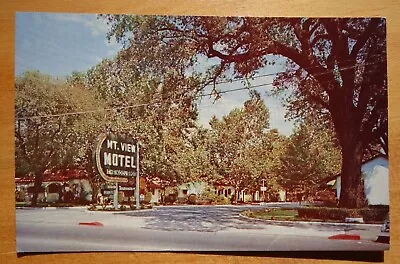 Mountain View Motel Ukiah CA Chrome Postcard  • $2