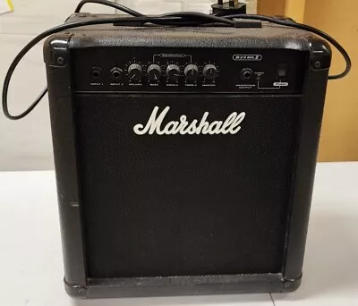 Marshall B25 Mk2 Amplifier Bass Combo Black Practise Amp 25Watts - CS W74 • £25