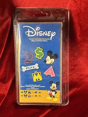 Cricut Disney Cartridge Mickey Font • $25.99
