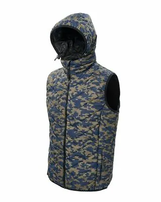 Daiwa Carp Camo Gilet Jacket *All Sizes*  Fishing Body Warmer RRP£69.99 • £24.99