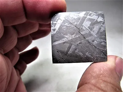Low Price! Terrific Etched Slice! Muonionalusta Swedish Iron Meteorite 22.4 Gms • $63.75