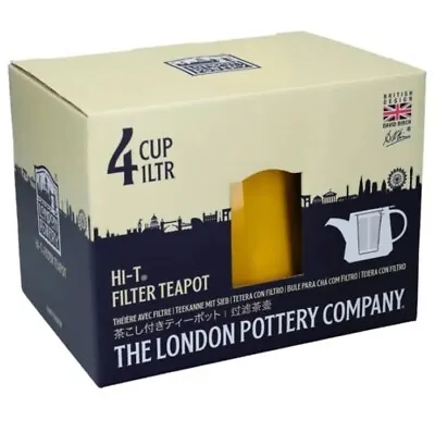 London Pottery HI-T Filter 4 Cup Teapot Honey • £22.49