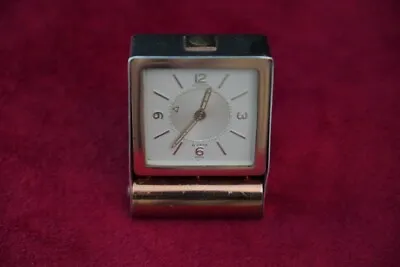 Vintage LeCoultre Traveling Alarm Clock- 8 Day • $280