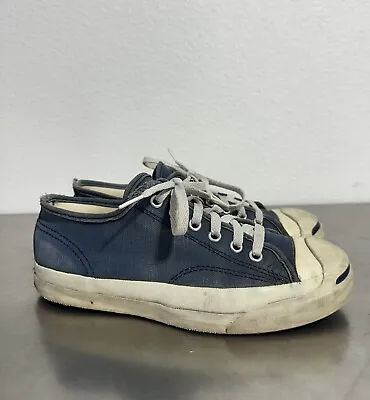 Vintage Jack Purcell Converse Shoes Blue Mens Size 7 Made In USA ~ Read • $114.95
