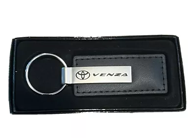 Toyota Venza Leather Keychain (Black) NEW IN BOX • $17.50