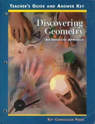 DISCOVERING GEOMETRY: AN INDUCTIVE APPROACH TEACHER'S By Michael Serra *VG+* • $18.95