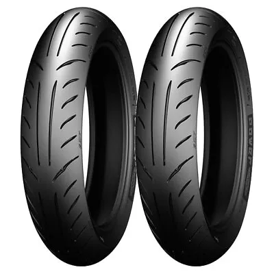 Tyre Set Michelin 120/80-14 58s + 130/80-15 63p Power Pure Sc • $336.64