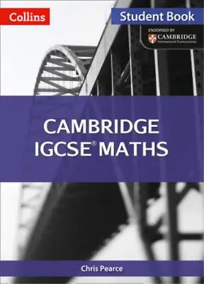 Collins Cambridge IGCSE - Cambridge IGCSE Maths Student Book Pearce Chris Use • £3.44