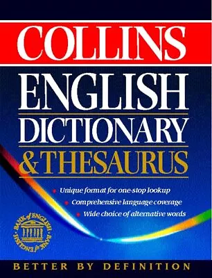 Collins English Dictionary And Thesaurus (Dictionary & ... By Collectif Hardback • £11.99