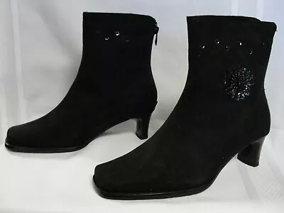 Top Moda Short Black Boots Booties New Size 6M • $29.50