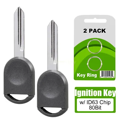 2 Car Key Blank For 2001 2002 2003 2004 Mazda B2300 B2500 B3000 B4000 80 Bit • $12.79