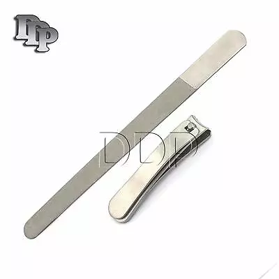 Toenail Clipper With Sapphire Nail File To Clean Your Nail After Cut • $7.10