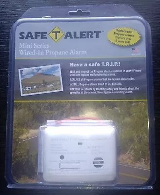 MTI 20-441-P-WT Safe-T-Alert RV Mini Propane Leak Detector Alarm; LP Gas Sniffer • $24.99