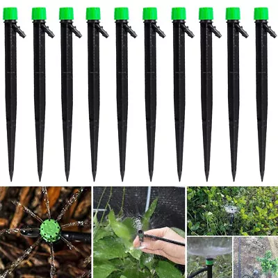 Irrigation Drippers Drip Emitters Micro Spray Adjustable 360 Degree Full Circle • $13.99