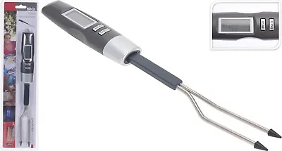 £13.99 • Buy Digital Food Thermometer Probe Temperature Cooking BBQ Meat Fork Beef Turkey 
