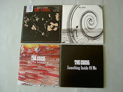 £11.99 • Buy THE CORAL Job Lot Of 4 Promo CDs Roots & Echoes Miss Fortune In The Morning