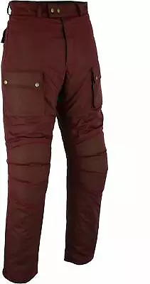 Warrior Classic Motorcycle Protection Waxed Cotton Waterproof Trouser Pant -OX • $159.99