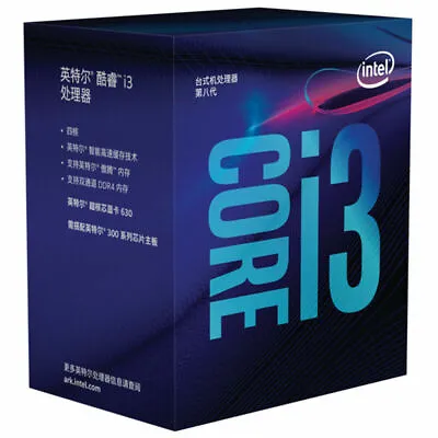 Intel Core I3-8100 8th Gen CPU 4 Cores Processor Coffee Lake LGA1151 3.6GHz 6MB • $327.80