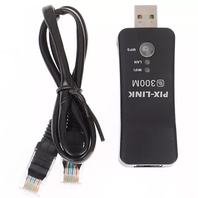 Smart TV To UWA-BR100 Wifi Wireless USB LAN Adapter Wifi RepeaterR VnS8AU#dd • $16.62