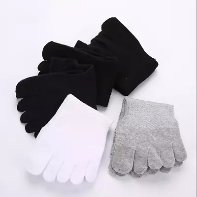 6 Pairs Men Five Fingers Separate Toe Socks Comfortable Warm Hot Fashion SHIP US • $13.29