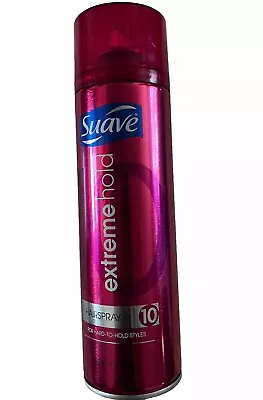 Suave Extreme Hold Hairspray #10 Hard To Hold Styles 11 Oz Rare HTF • $26