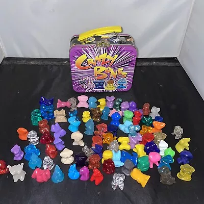 GoGo's Crazy Bones Lot Of 85 Magic Box Most Wanted Glitter Vintage Mixed Lot • $49.87