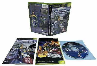 Quantum Redshift Xbox OG Complete CIB W/ Manual Insert & Mint Disc Tested • $14.99
