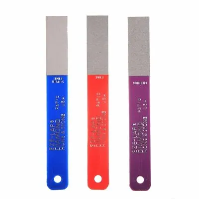 Eze Lap 3 Pack Lsf + Lf + Lm Diamond Hone & Stone Sharpener Eze-lap Lp3 • $62.50