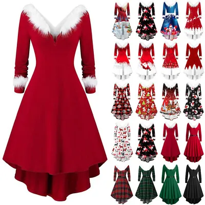 £14.19 • Buy Mrs Santa Claus Christmas Fancy Dress Xmas Party Ladies Womens Costume Outfit