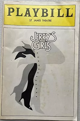 Jerry's Girls - Broadway Playbill - Mar 1986 - Chita Rivera Dorothy Loudon • $8