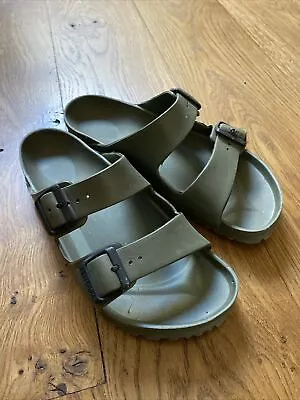 Birkenstock Arizona Men's Essentials Sandals - Black EU41 - Green • £10