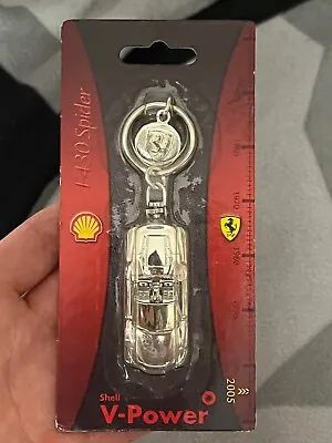 Shell V-Power - F430 Spider 2005 - Metal Keychain - Ferrari - Official Licensed • $35