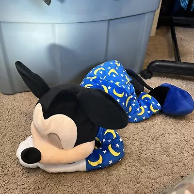Disney Parks 24” Sleeping Mickey Mouse Pj’s Dream Friends Plush Doll Stuffed Toy • $19.99