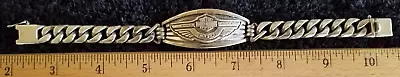 Rare Vintage Harley-Davidson 100th Anniversary Men's Sterling Silver Bracelet • $275.75