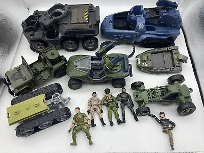 Mixed Lot Of G.I. Joe Scale Vehicles And Figures • $64.99
