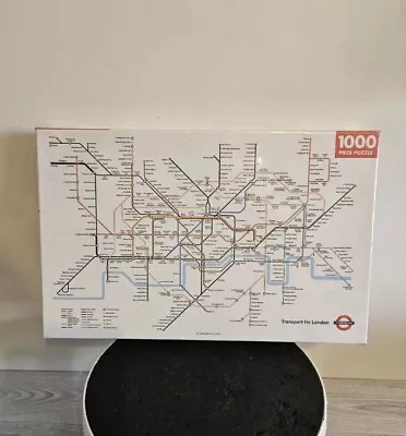 London Underground Jigsaw Puzzle 1000 Pcs Tube Map 2017 TFL Transport British UK • £7.99